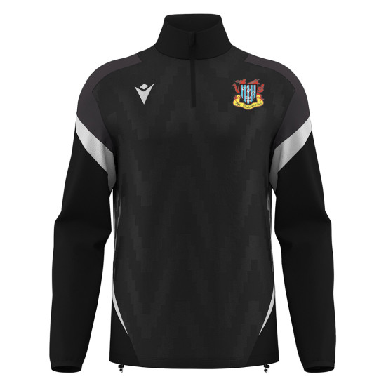 AFC Penrhiwceiber - HOLLOW 1/4 zip top (Maroon)